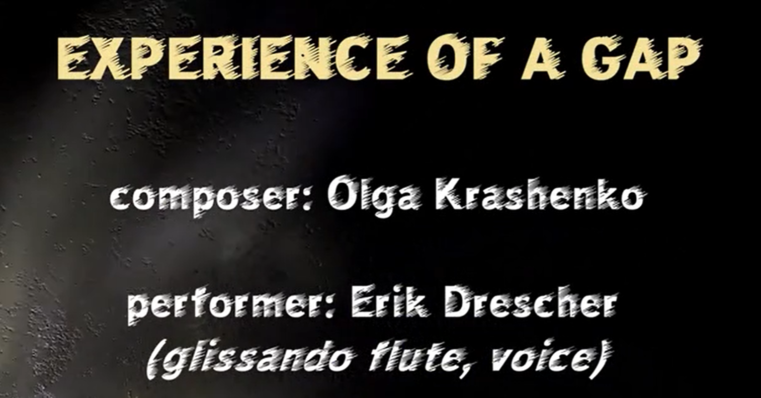 Experience of a Gap